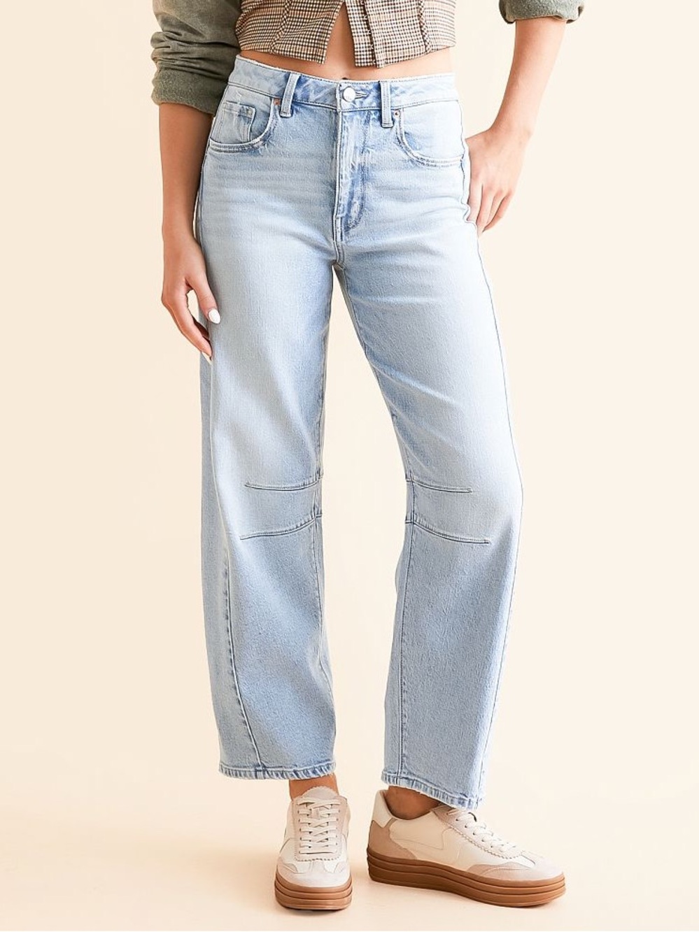 BKE Billie Barrel Stretch Jean